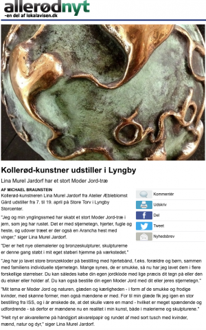 Fra 7. april udstiller Kollerød-kunstner i Lyngby læs mere fra tidligere artikler ved at klikke på teksten under artikel